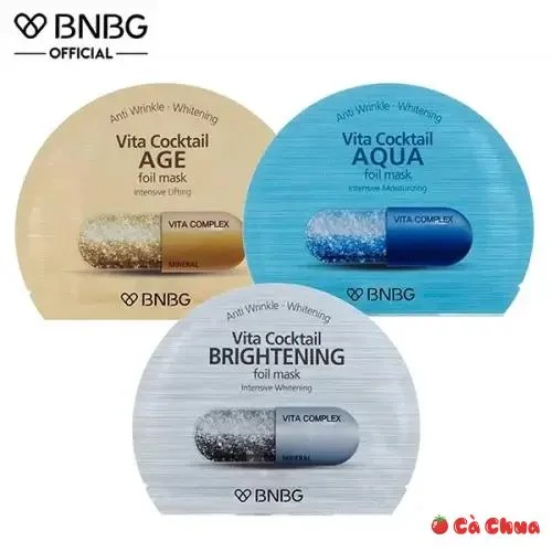 BNBG Vita Tea Tree Healing Face Mask Pack Các dòng mặt nạ BNBG được ưa chuộng nhất hiện nay