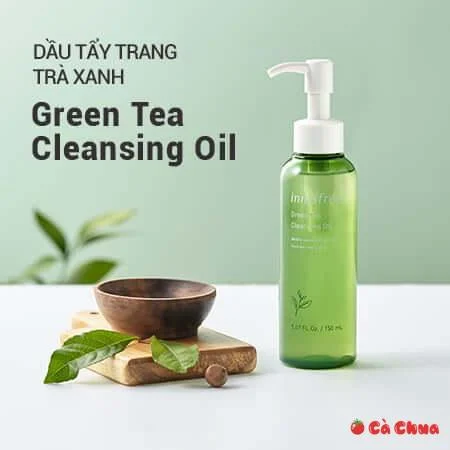 Innisfree Green Tea Balancing Cleansing Oil Top dầu tẩy trang tốt nhất hiện nay