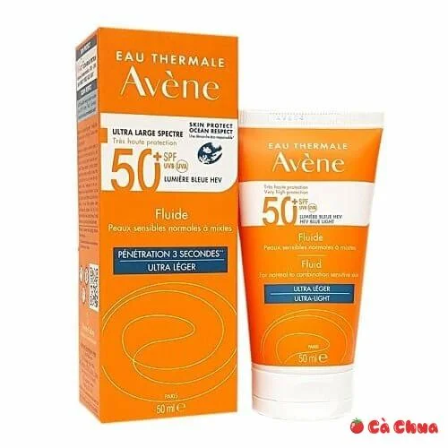 Avene Dry Touch Fluide Top 8 kem chống nắng cho da treatment