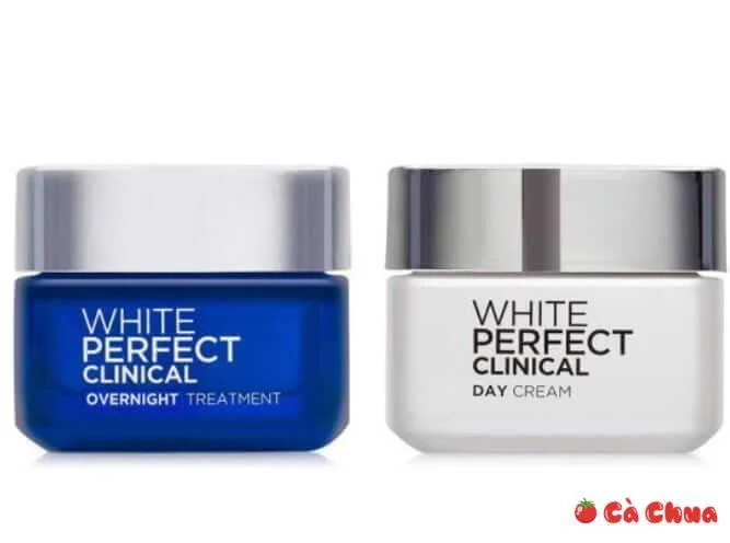 Kem dưỡng da ngày và đêm L’Oréal  White Perfect Clinical Top 7 kem dưỡng trắng da và hiệu quả nhất hiện nay