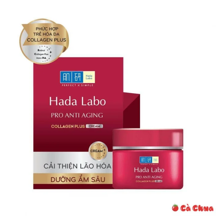 Hada Labo Pro Anti-Aging Plus Cream - Kem dưỡng chống lão hóa Review 5 sản phẩm dưỡng da Hala Labo