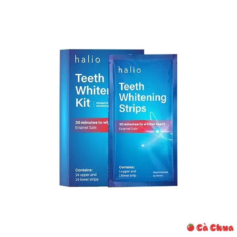 Halio Teeth Whitening Strips Top miếng dán trắng răng tốt hiệu quả nhất hiện nay